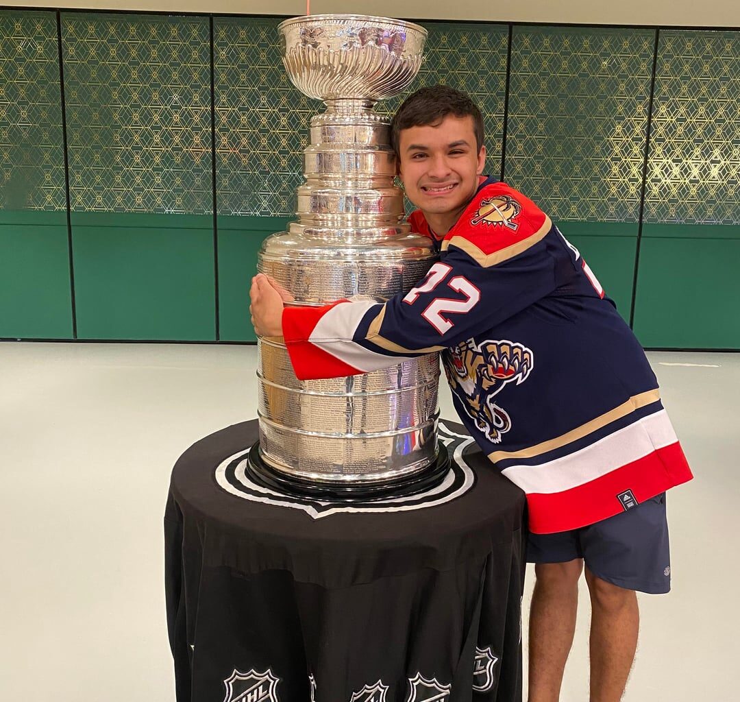 I saw the cup and met Gus!!!