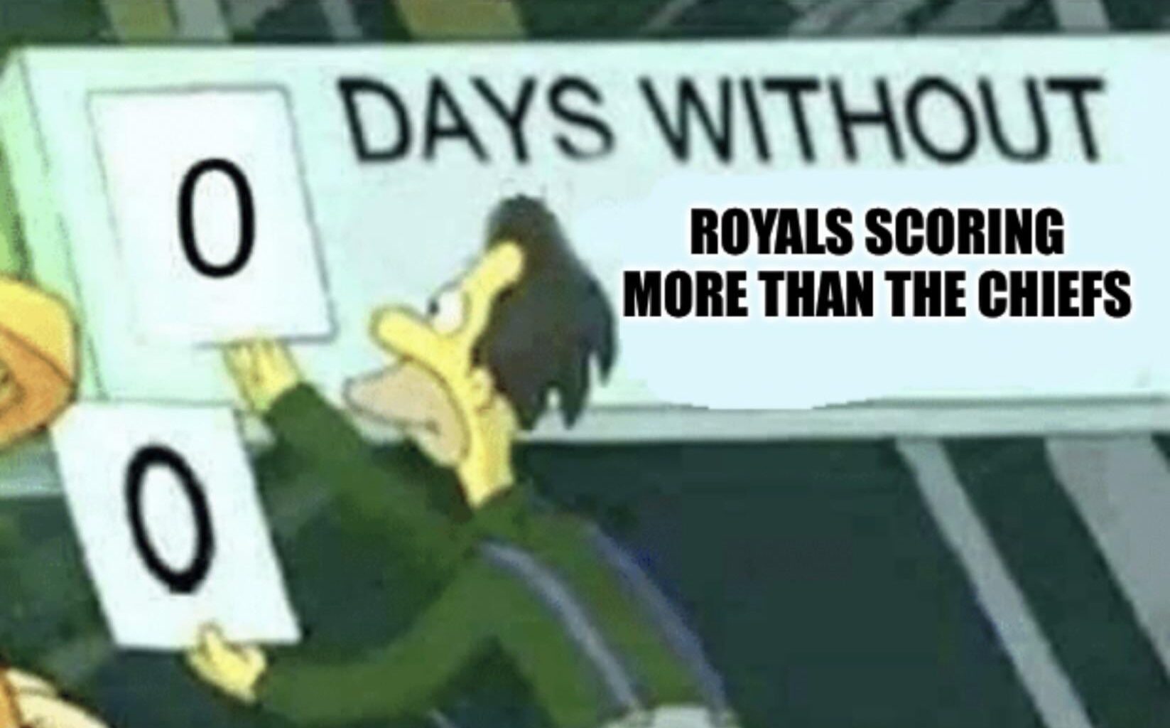 Last time the Chiefs won by at least 19 points was 257 days ago