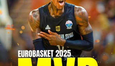 Congrats former Celtics Dennis Schroder win the World Cup MVP and EuroBasket MVP !! Can you imagine the future Hall of Fame ?