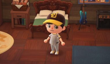 I made Padres jerseys in Animal Crossing: New Horizons!