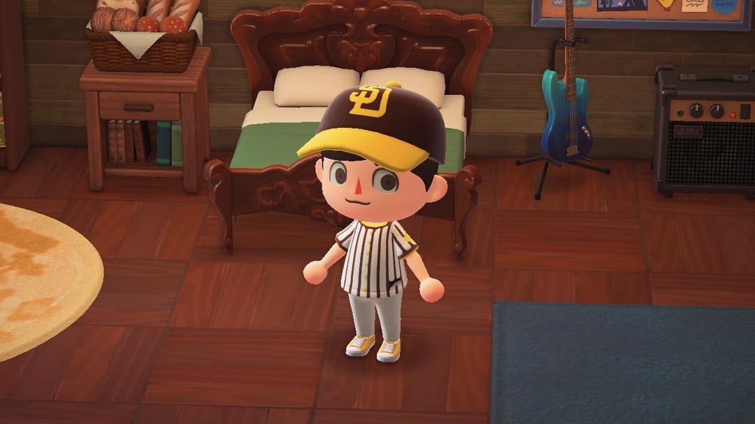 I made Padres jerseys in Animal Crossing: New Horizons!