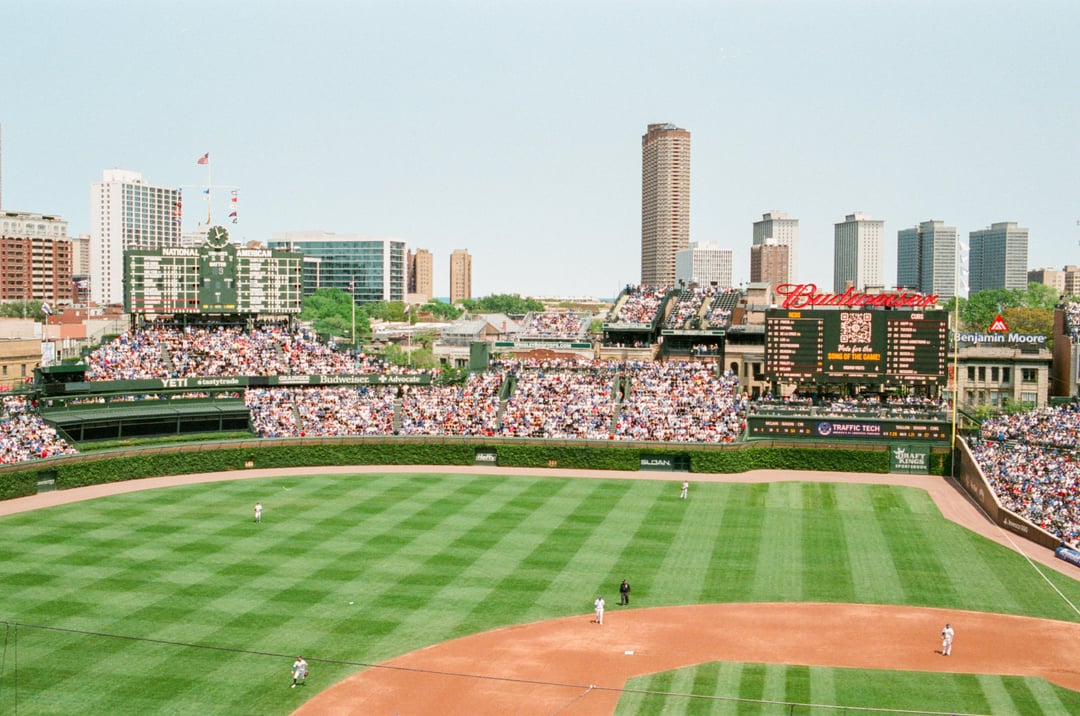 Wrigley Field on 35mm Film (6/1/2025)