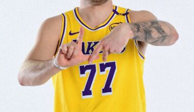 First media day as a Laker! 🥹