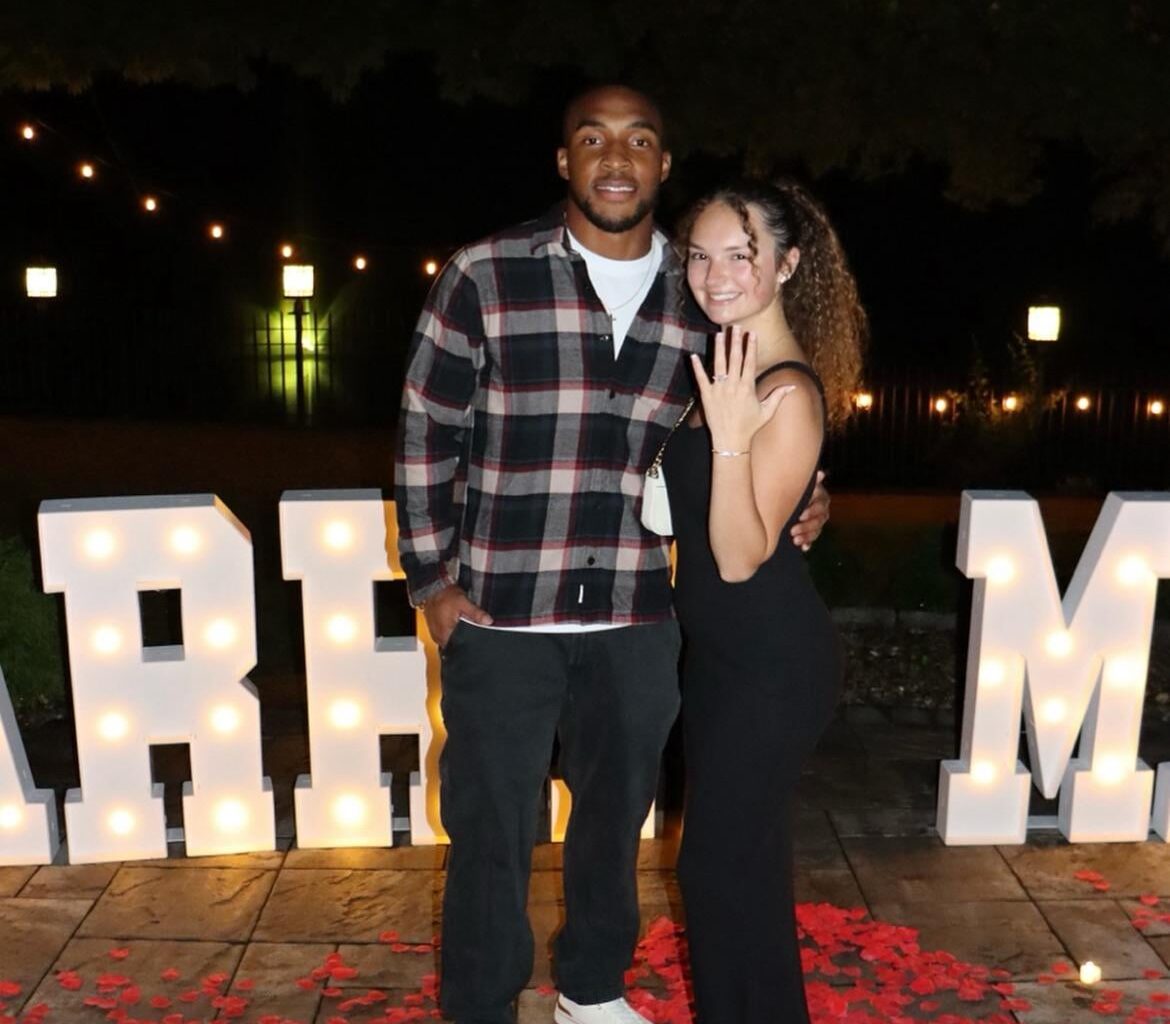 Congrats to TreVeyon Henderson on his engagement!