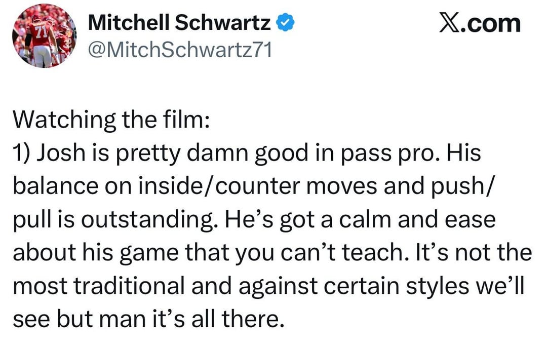 [Mitchell Schwartz] Thoughts on watching the film