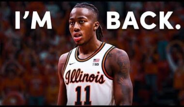 [Ayo Dosunmu] I went back to Illinois…