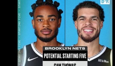 Haywood isn’t on the team, but this is pretty funny. We love playing guys out of position.