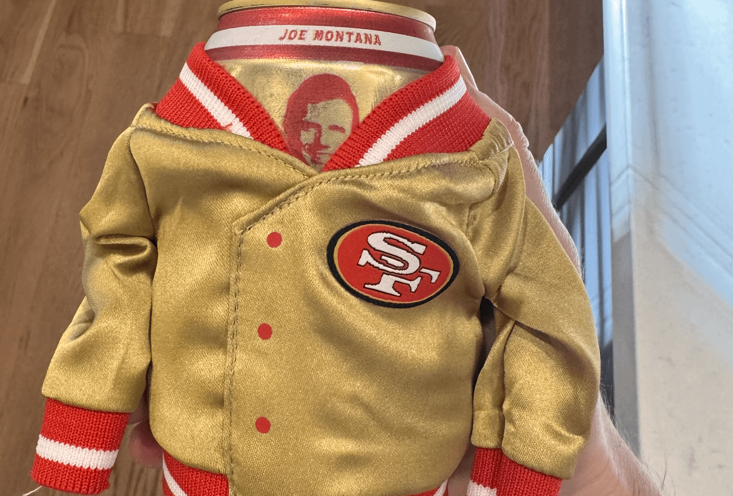 Got my gold jacket koozie just in time to go 4-0!