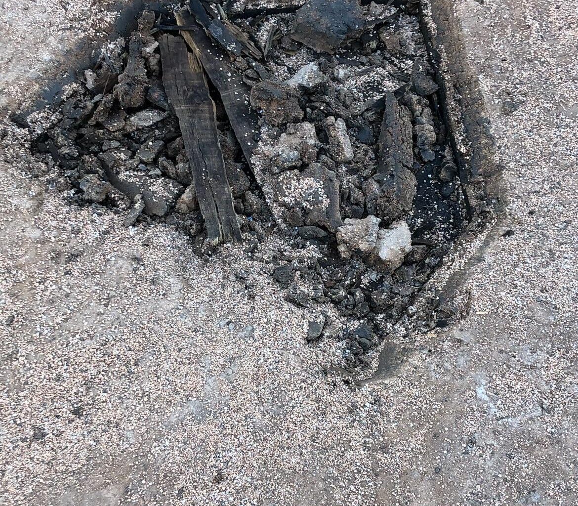 Picture of home plate area