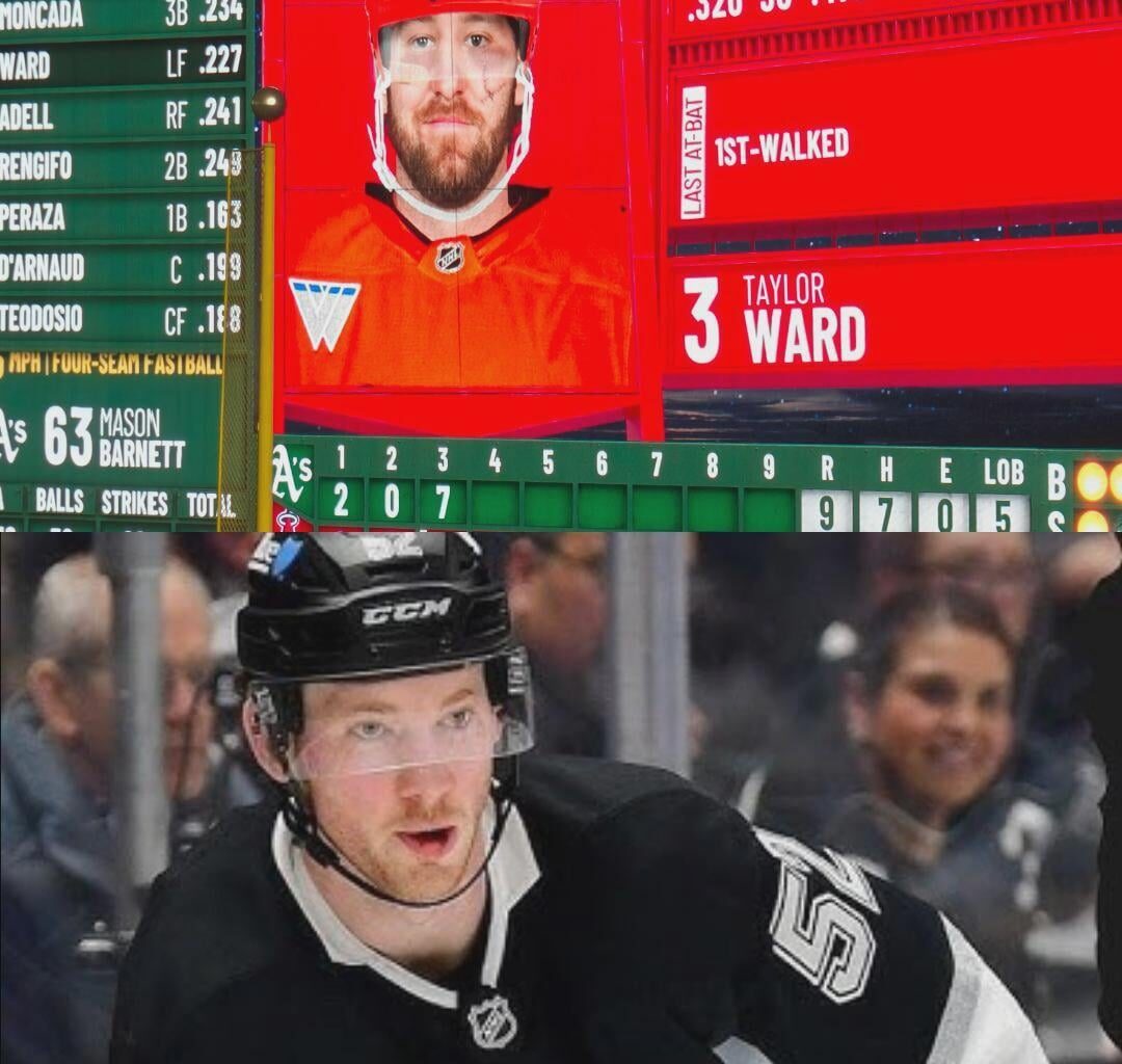So how does Anaheim Duck compare to LA King Taylor Ward?