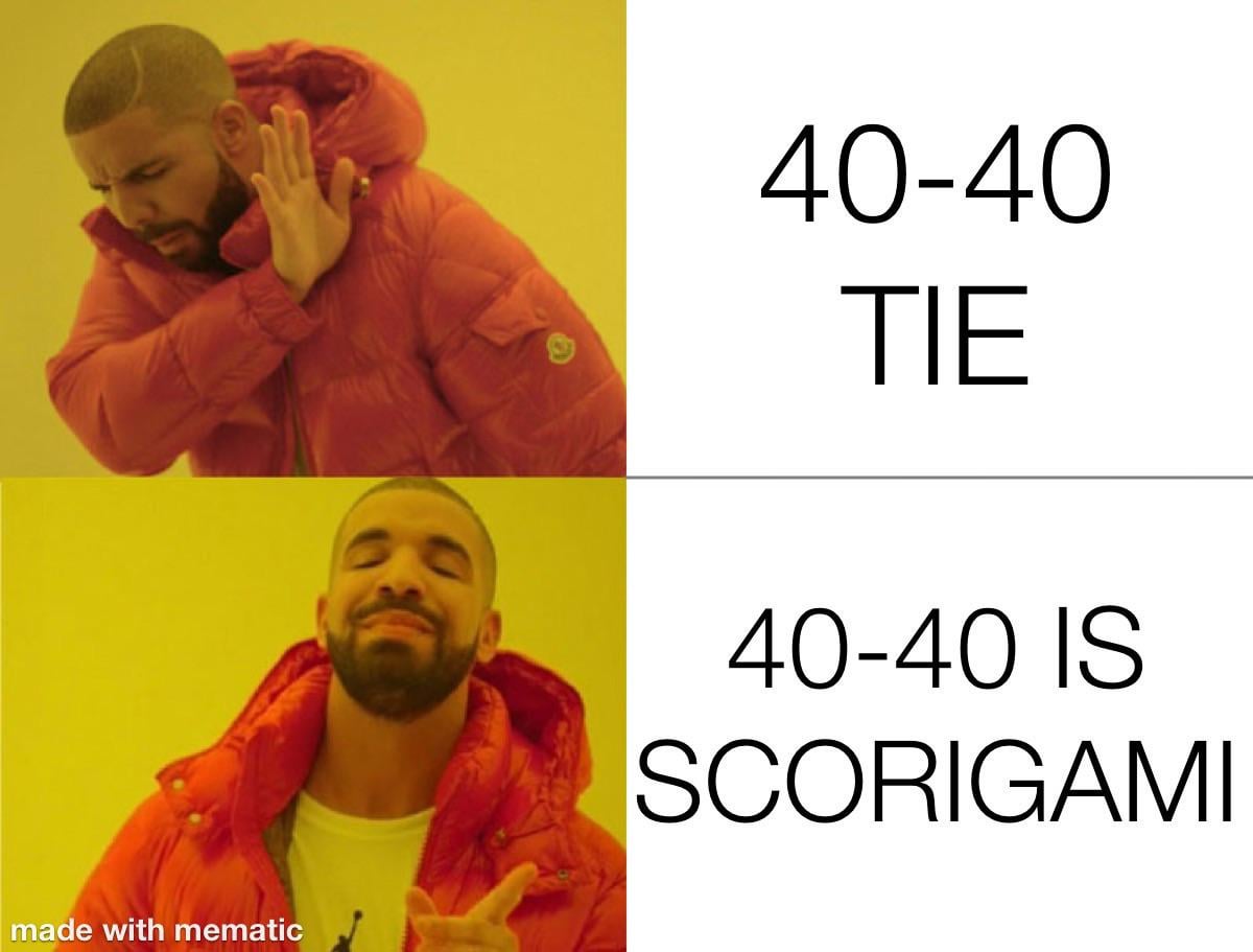 Always enjoy Scorigami