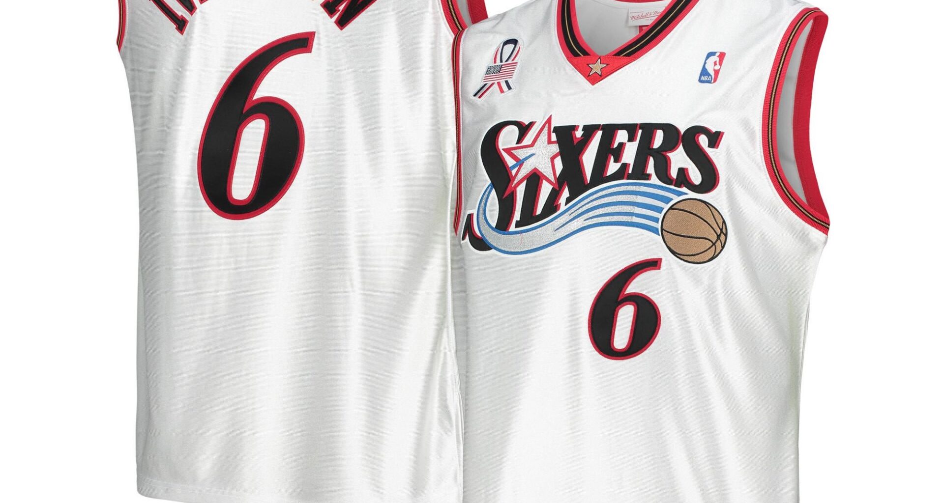 50% off Allen Iverson Mitchell & Ness Hardwood Classics 2002 NBA All-Star Game Authentic Jerseys