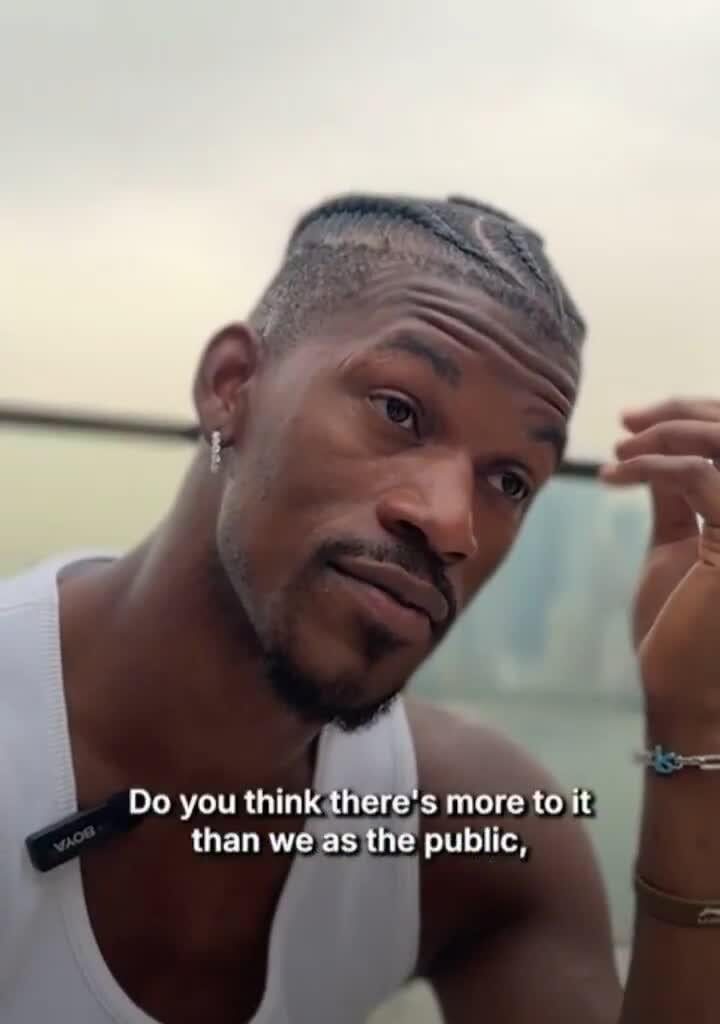 Jimmy Butler on his reaction to the Luka Dončić/Anthony Davis trade:
"I thought... I thought it was fake like everybody else. So did you, I don't even have to ask."