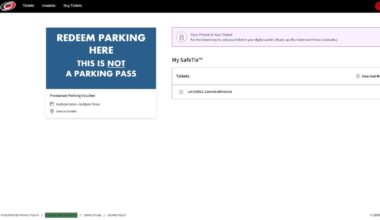 Pre-season Parking Voucher