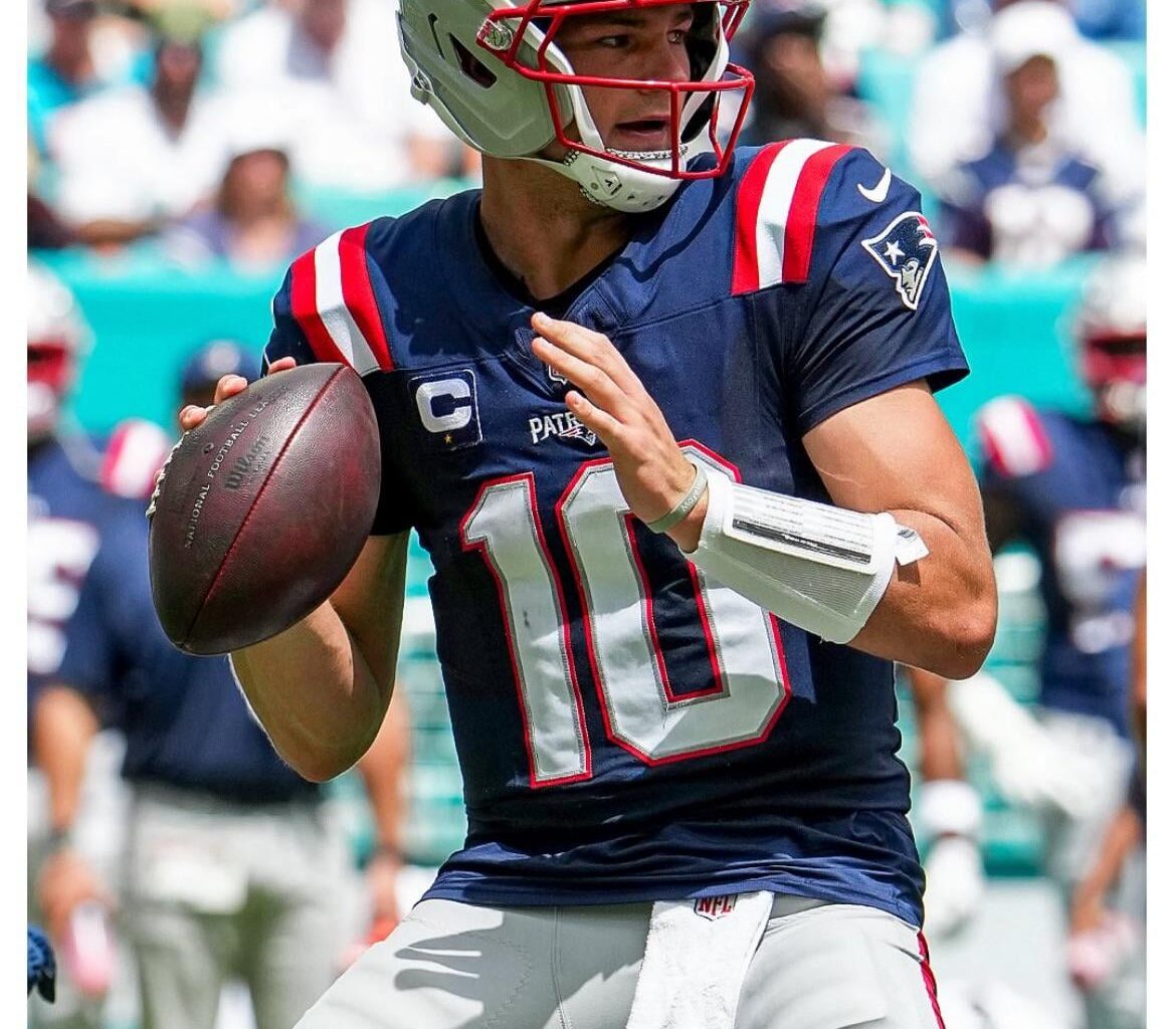 Drake Maye in yesterdays win 💪🏼