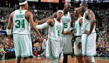 Thinking back on the '08 Celtics Big Three, it's crazy how fast they went from worst to first.