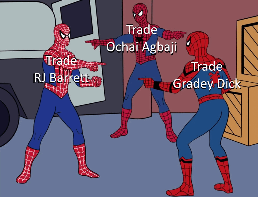 A preview of the main discussion for the Toronto Raptors sub this season until the trade deadline