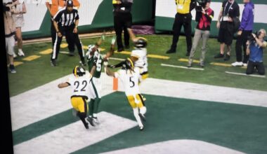 This coverage on the 2 pt conversion attempt