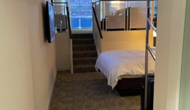 My Hotel Room and view for the Astros vs. Blue Jays Series