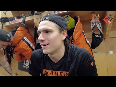 Cutter Gauthier: "We're out of the rebuild, and we're here to make the playoffs. Super excited about our group."