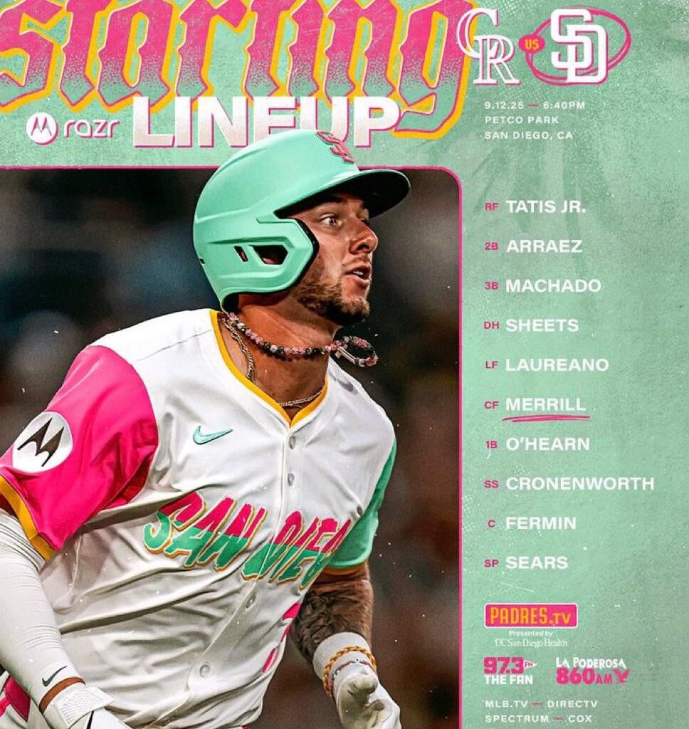 [Padres] City Connect Friday 🌴