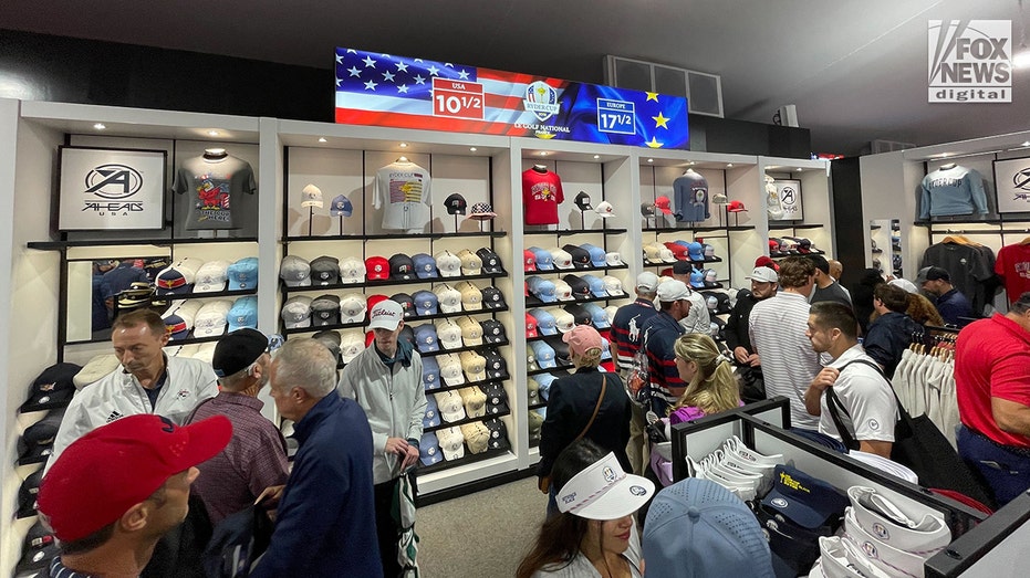 Fans buying Ryder Cup merch