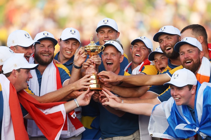 The European Ryder Cup team will head to Bethpage looking to defend their title.