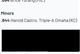 [BaseballAmerica] Turang leads in SLG and OPS for August!