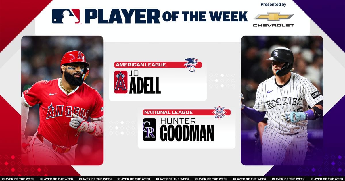 Hunter Goodman is NL Player of the Week