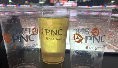 $17 beers in an old cup, criminal. Either way , LGC