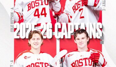 Cole Eiserman named alternate captain for BU