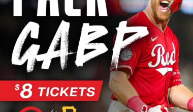 [Reds] Deals this week vs. the Pirates: $8 tickets and food discounts