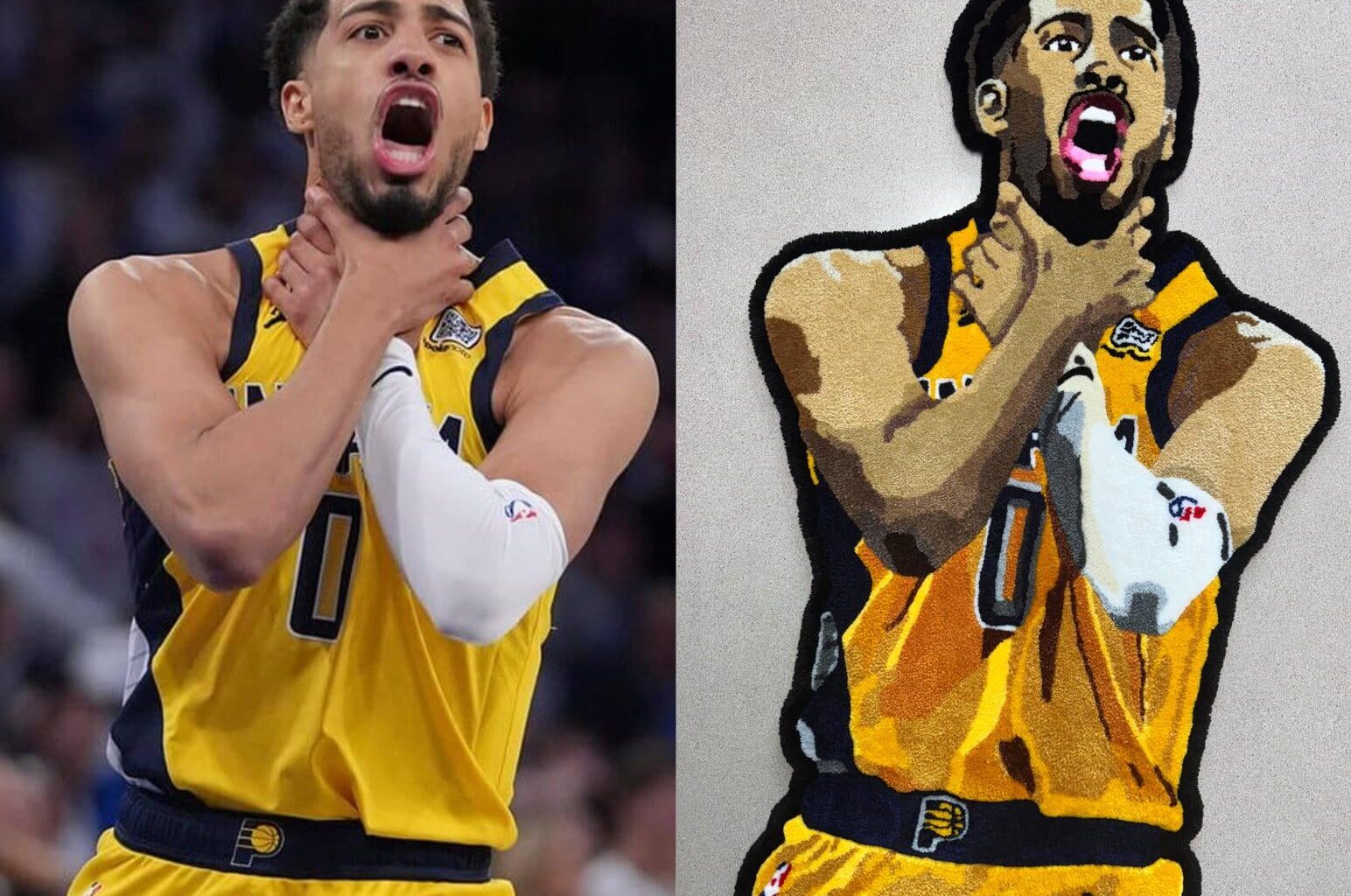 We turned the Haliburton Choke into tufted art