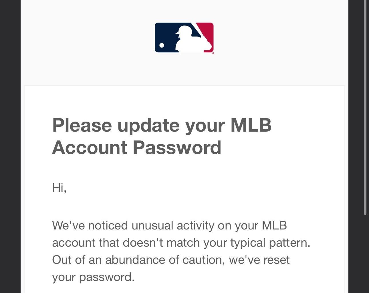 This weekend I went to 2 Twins Games this weekend, MLB deemed it “unusual activity”