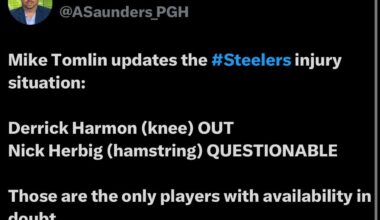 Week 1 injury update