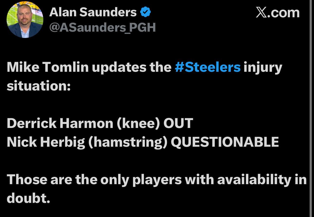Week 1 injury update