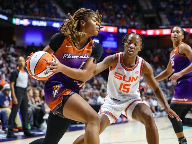 The Connecticut Sun played the Phoenix Mercury on Sept. 6,...