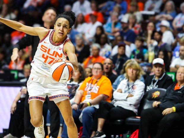 The Connecticut Sun played the Phoenix Mercury on Sept. 6,...
