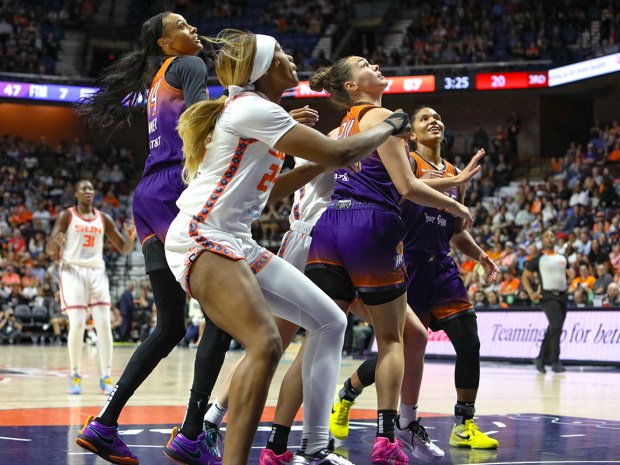 The Connecticut Sun played the Phoenix Mercury on Sept. 6,...