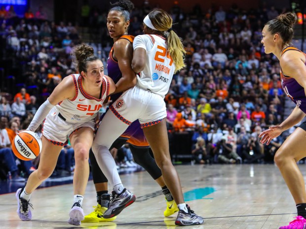 The Connecticut Sun played the Phoenix Mercury on Sept. 6,...