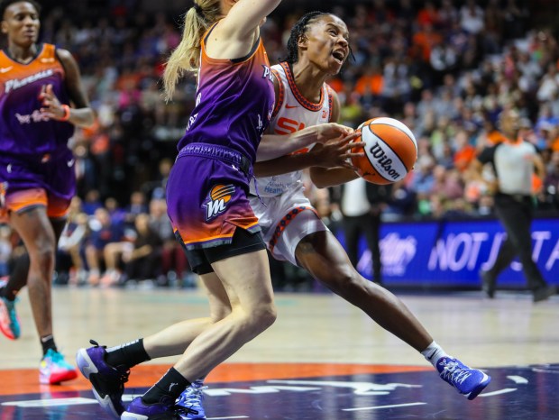The Connecticut Sun played the Phoenix Mercury on Sept. 6,...