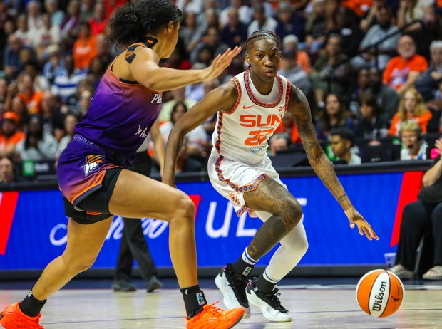 The Connecticut Sun played the Phoenix Mercury on Sept. 6,...