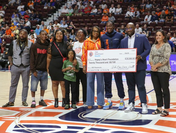 The Connecticut Sun played the Phoenix Mercury on Sept. 6,...