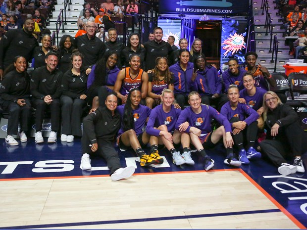 The Connecticut Sun played the Phoenix Mercury on Sept. 6,...