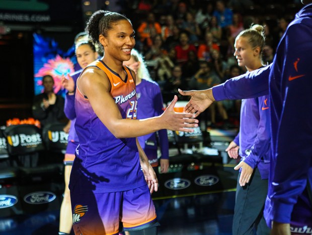 The Connecticut Sun played the Phoenix Mercury on Sept. 6,...