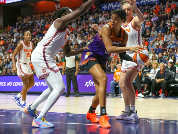 The Connecticut Sun played the Phoenix Mercury on Sept. 6,...