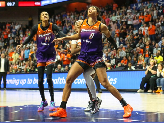 The Connecticut Sun played the Phoenix Mercury on Sept. 6,...