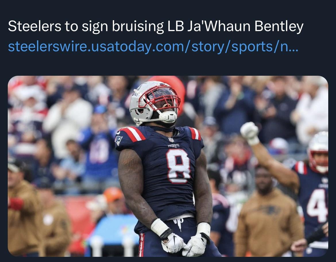 Steelers sign Ja’Whaun Bentley to Practice Squad