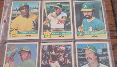 70s era As cards
