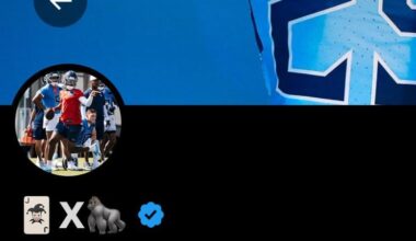 Jarvis Brownlee Jr’s profile picture is literally of Cam Ward. He was 100% bought into the Titans rivalries. He loved being a Titan.